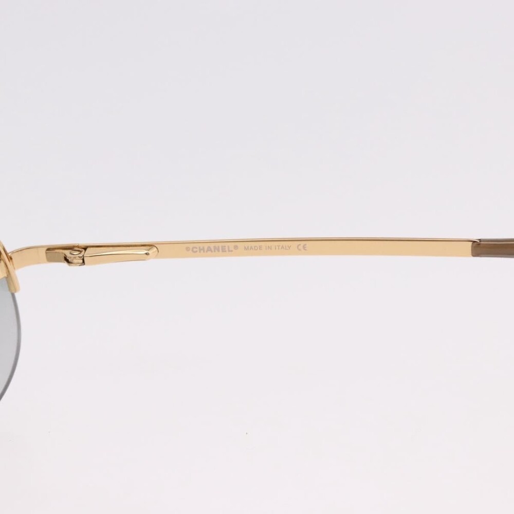 Chanel CC Rimless Sunglasses Gray - Picture 6 of 9